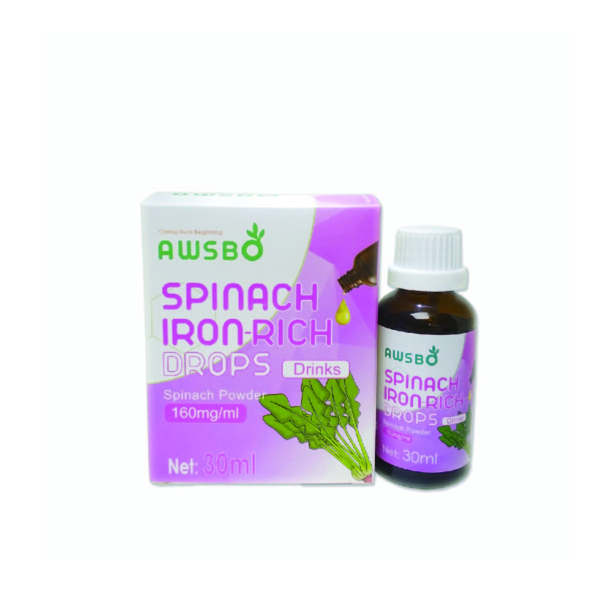 Spinach Iron-rich Drops 30ml